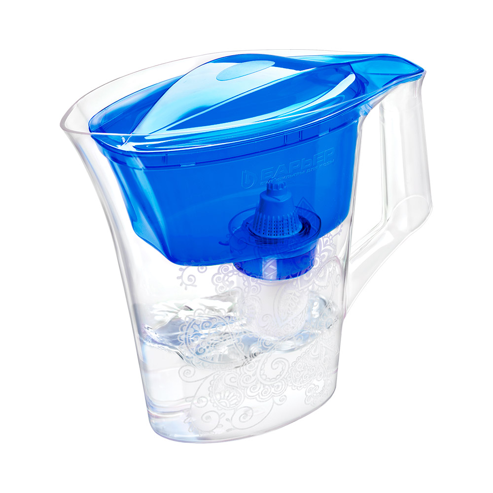 Фильтр-кувшин для очистки воды «БАРЬЕР Танго» синий с узором БАРЬЕР BEL